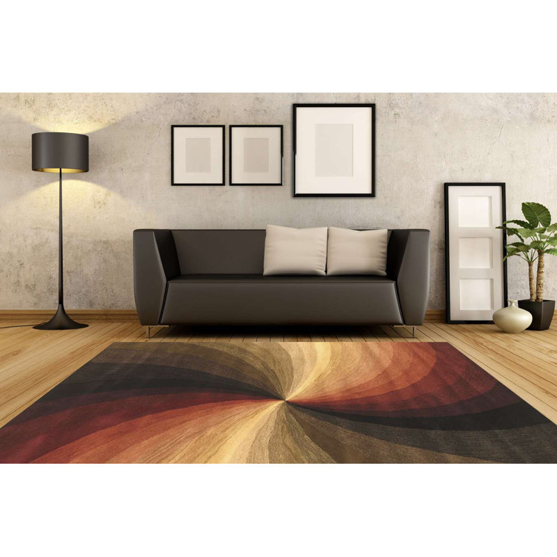 Enchanting Luxurious Original Multicolor Hand Tufted Area Rug, Rectangle 9'6" x 13'6"
