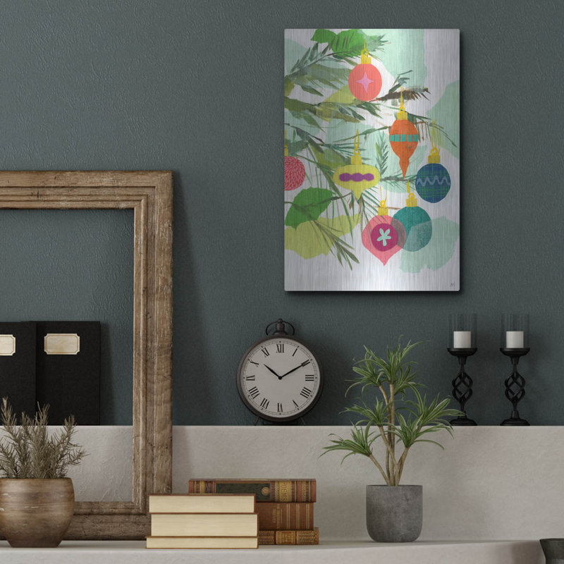 «Midmod Christmas» par Jenny Westenhofer, H 16 po x l 12 po