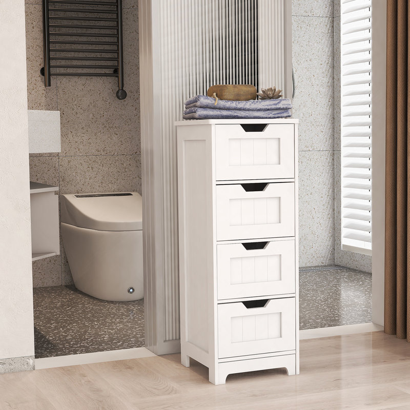 Armoire de rangement moderne peinte aux rayons UV avec tiroirs spacieux, durable et assemblée sans effort pour une organisation optimale