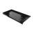 DreamLine SlimLine 30 inch D x 60 inch W x 2 3/4 inch H Single Threshold Black Alcove Shower Base with 2 inch Brushed Nickel Left Round Drain-118322196-118322200