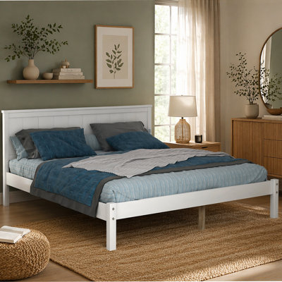 Platform Bed Frame with Headboard