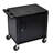 LP Carts Series AV Cart with Locking Cabinet