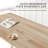 Solid Wood Dining Table Small Rectangle Kitchen Table For Small Spaces, 47" Mid Century Modern Natural Wooden Dinning Tables, Solid Wood Desk Oak Dinner Tables For Dining Room, Kitchen