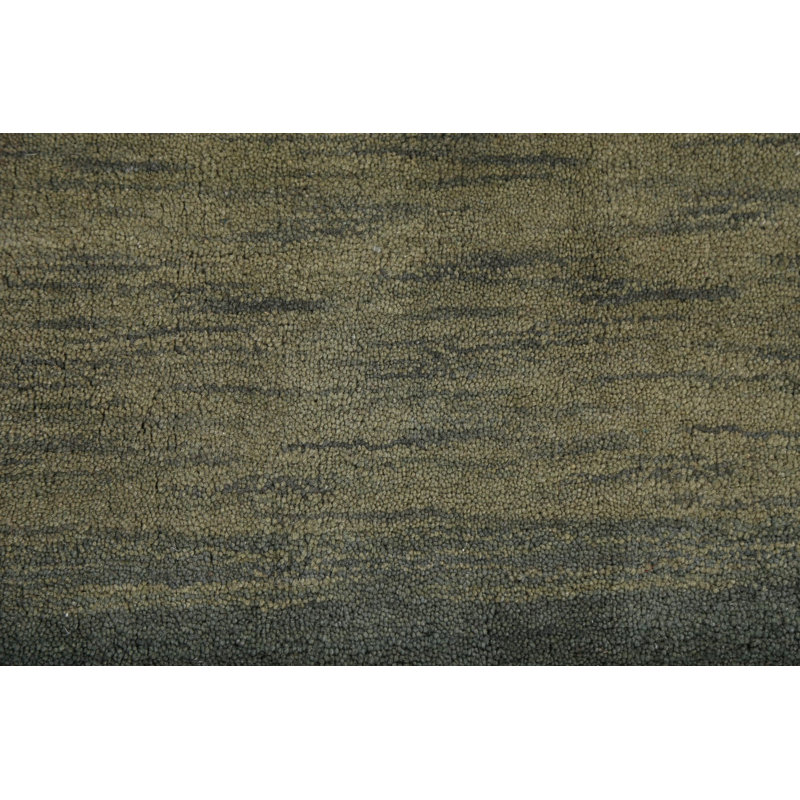 Striped Wool Gabbeh Oriental Area Rug 8x10
