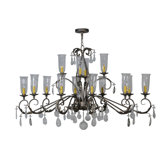 Burntwood 14 - Light Chandelier