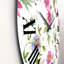 Passiflore rose - Horloge murale traditionnelle-60280748