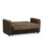 Causeuse convertible avec rangement Primenest Gravita, beige-1111501923