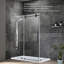 Porte de douche coulissante sans cadre l 48 à 52 po x H 78 po-66707855
