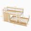 Lit plateforme simple en bois massif avec rangement Fleetwood-1460731881