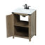 Ensemble de meuble-lavabo simple 24 po Slayton-713360325