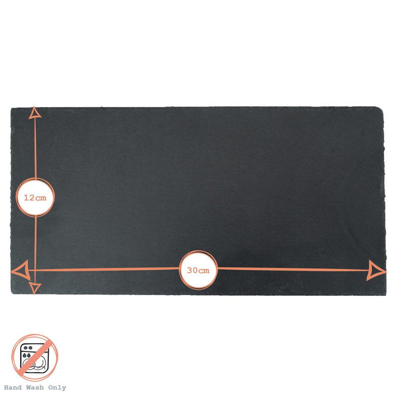 Argon Tableware - Rectangle Slate Dinner Platea