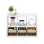 Rangement de cuisine à 6 cubes Minni, étagère de boulanger, buffet Buffet,-102557309