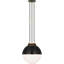 Cavill 16" Pendant with Hood and White Glass-1440172294