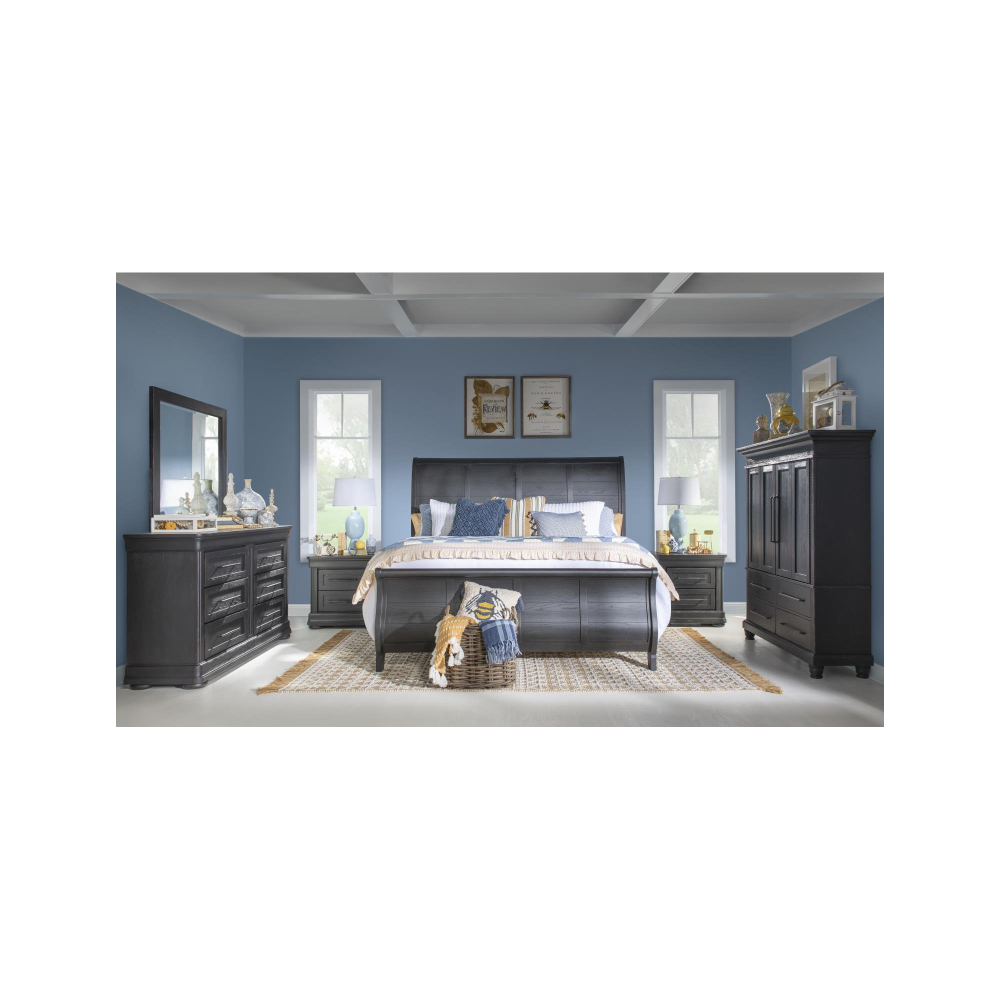 Country Living Accent Chest 2, Black