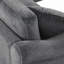 Canapé modulaire Canapé modulaire rembourré en chenille de 111,8 po avec repose-pieds de rangement mobile pour le salon