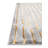 Contemporary Etowah Runner Rug Gray and Gold Color-1431091139