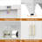 White Kitchen Pantry Cabinet, 74.9" Tall Storage Cabinet with Doors and Adjustable Shelves, kitchen food pantry for Dining Room，Living Room, Bathroom，Bedroom and Garage  Room, 15.7"D x 31.7"W x 74.9"H -1542944160