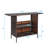 Breinne Rectangular Wicker/Rattan Outdoor Bar Table