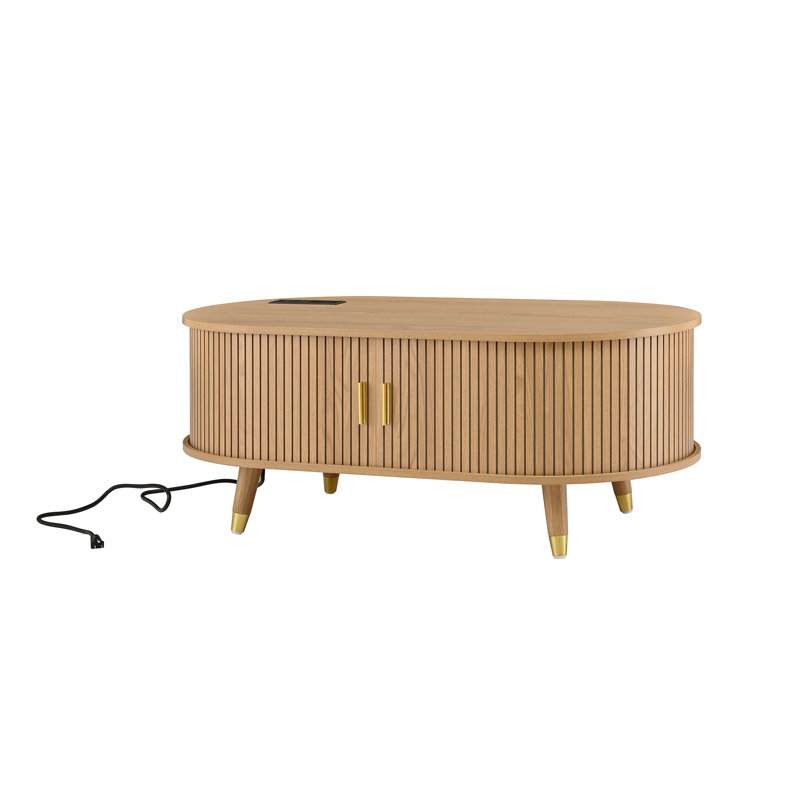 Table basse 42,5 po Mid-Century Modern