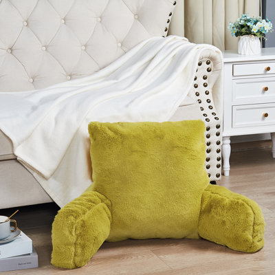 Faux Fur Throw Pillow