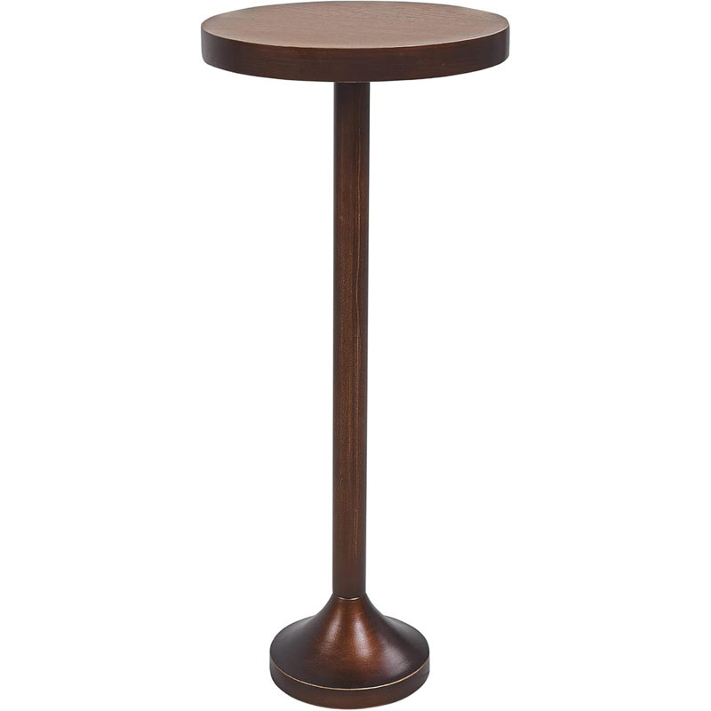 Metal Base Side Table