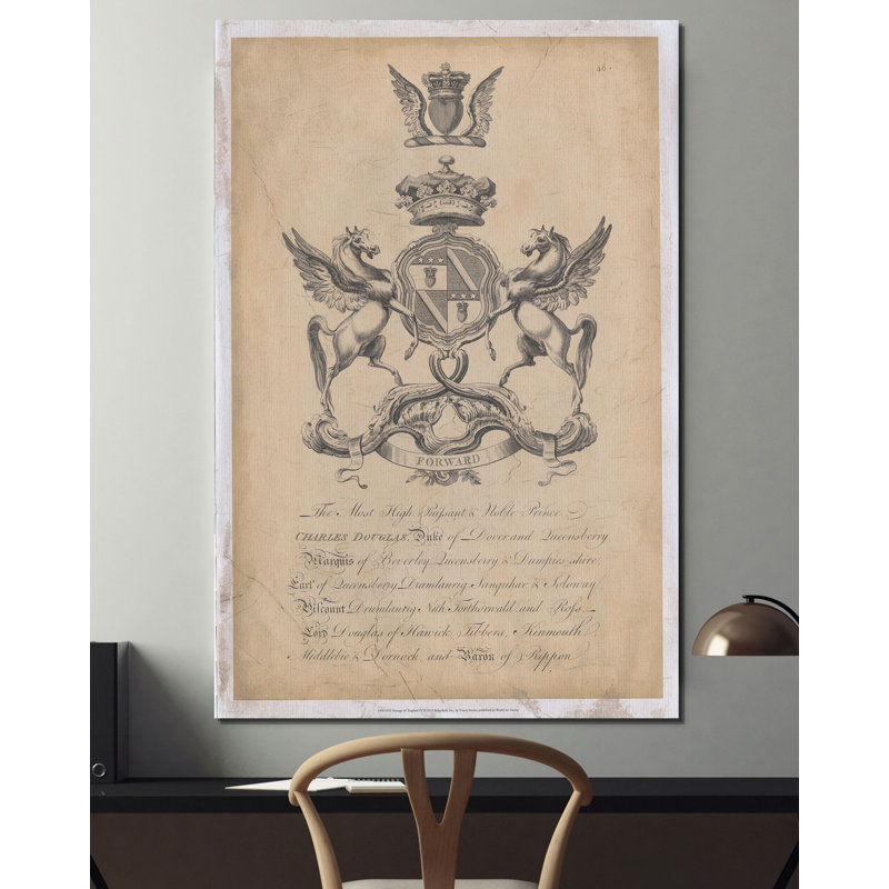 «Peerage of England IV», art textuel, H 12 po x l 8 po x P 1,5 po, Toile tendue