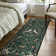 Goldene Machine Washable Animal Floral Green Area Rugs For Kid Room Living Room Bedroom Non Slip Soft Low Pile Unicorn Vintage Carpet
