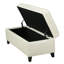Banc de rangement avec repose-pieds Cancia-21430049