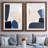" Denim and Sand I " 2 Piece Art Print-1771717119-1771717106