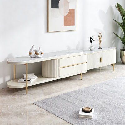 Meuble télé moderne, minimaliste et luxueux