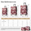 Ensembles de valises, nouveau modèle PC 5 pièces, valises rigides, légères, durables, 20 po, 24 po, 28 po avec étuis de 8 po et 14 po, valise avec roulettes verrouillables