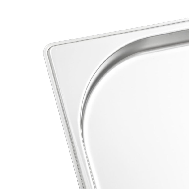 Stainless Steel Pan, 2cm H x 53cm W x 32.5cm D