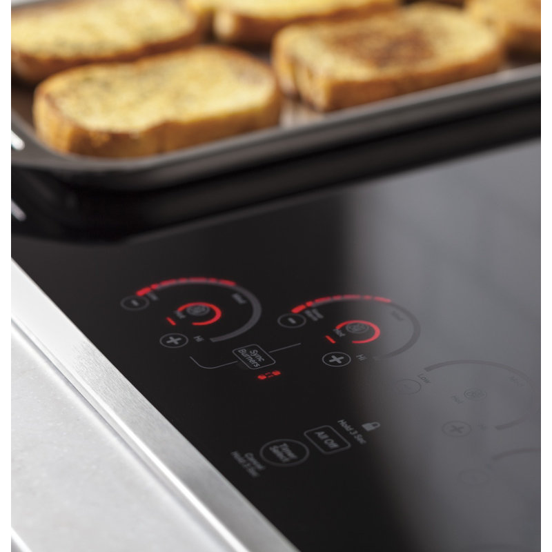 GE Profile 36" Electric Cooktop, Stainless Steel