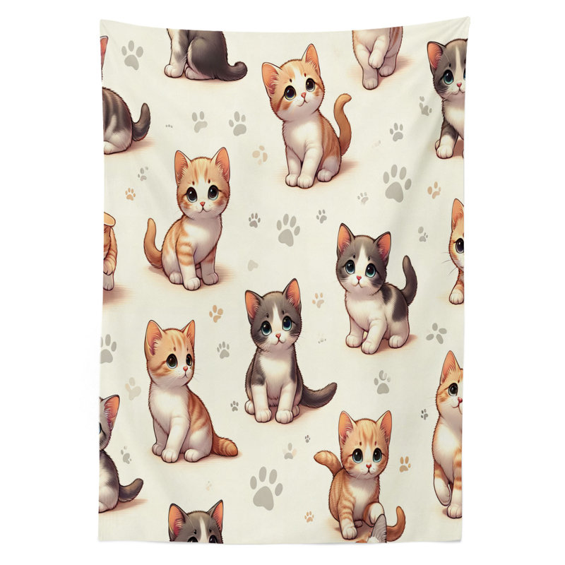 Dzenan Rectangle No Pattern Microfiber Tablecloth, 90" Rectangle