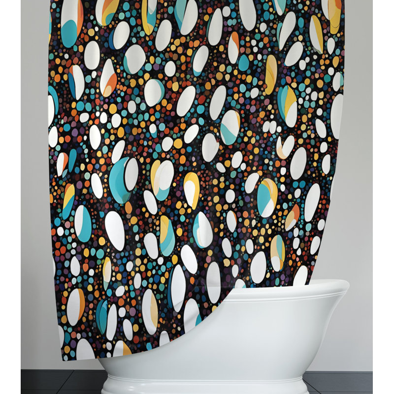 Rideau de douche SH00849, L 70 po x L 72 po