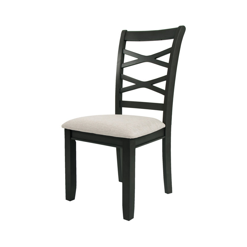 60.4" W 6-PC DINING SET, CHARCOAL