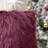 Chrismas Long Faux Fur Collection Faux Fur Reversible Throw Pillow-614333799-614333792