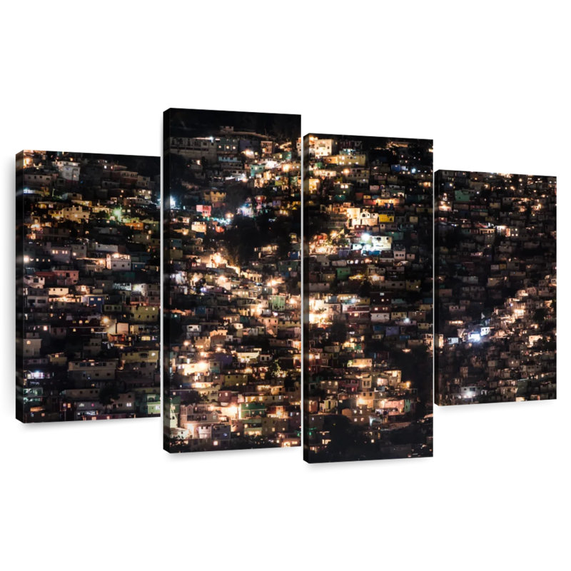 Vue nocturne de Lynelle Port Au Prince