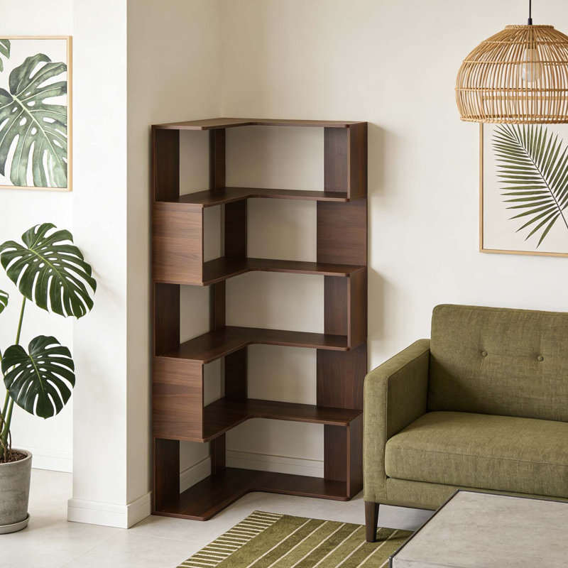6 Tier Corner Bookshelf