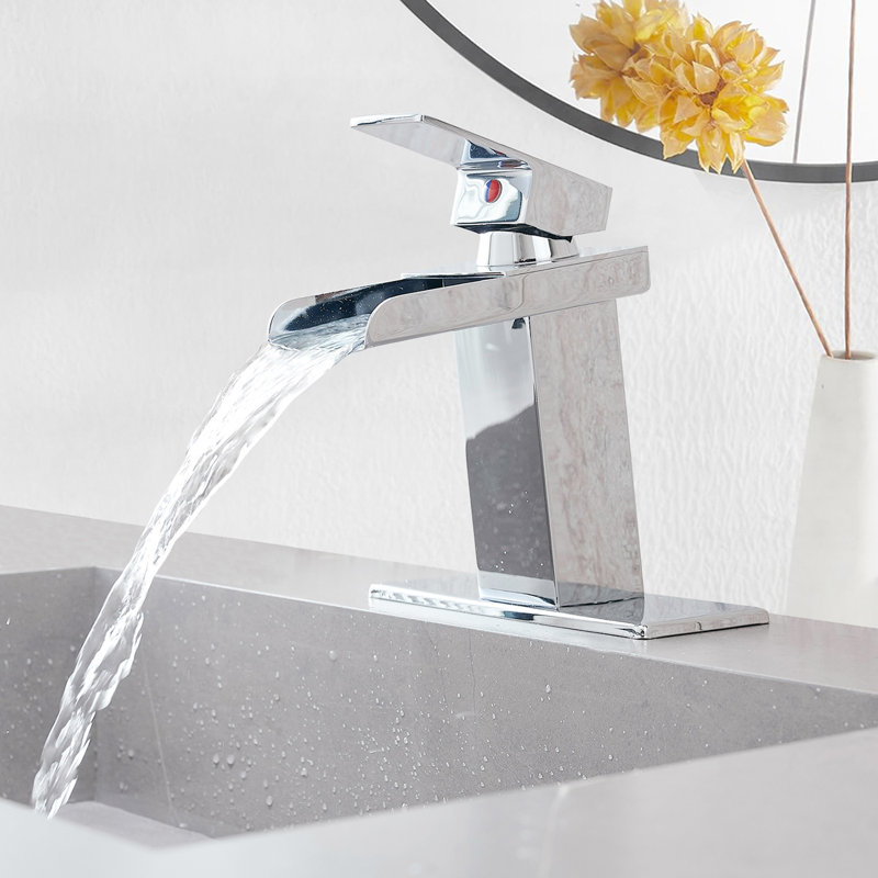 Single-Hole Bathroom Faucet, Chrome