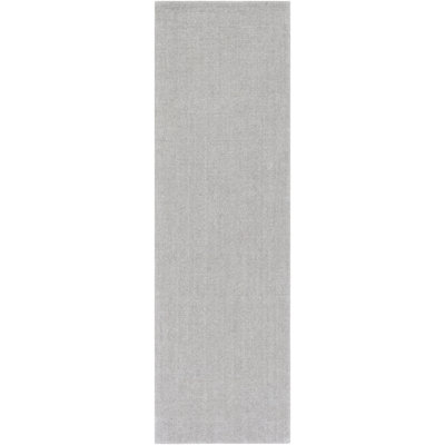 Dingman Hand-Tufted Wool Gray Area Rug