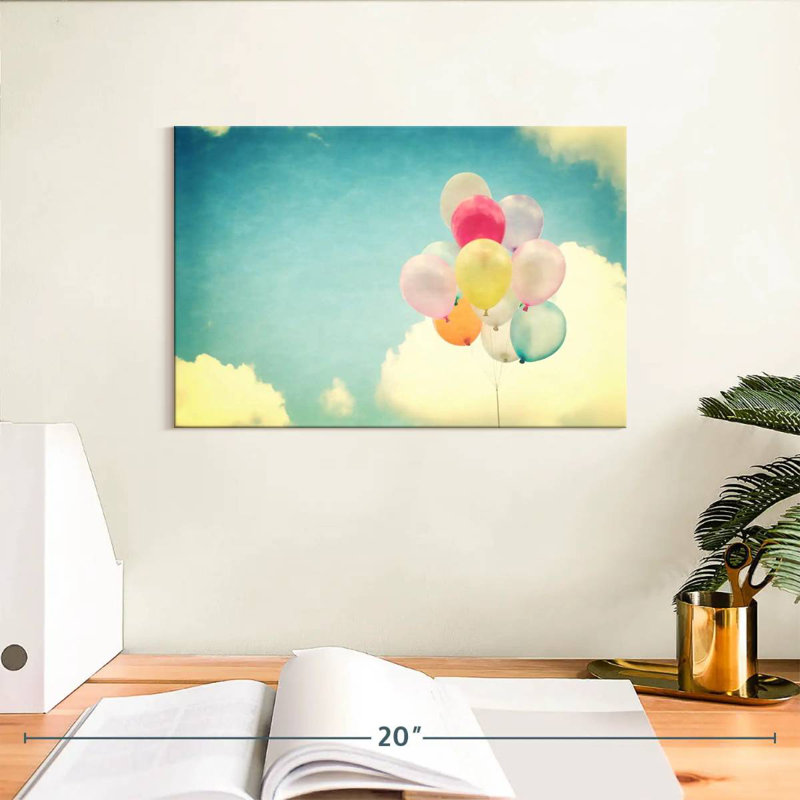 Ballons rétro Kerner, H 8 po x l 12 po