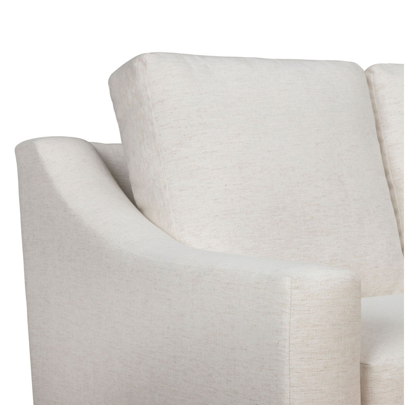 Cranbrook Upholstered 55.5'' Loveseat, Nomad Snow Crypton® Chenille