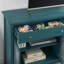 Sideboard With Glass Door And Adjustable Shelves