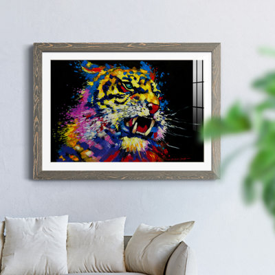 Tigre - peinture encadrée