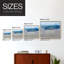 Aegean Blue Water - Reproduction encadrée - Restickable-135823881-135823892