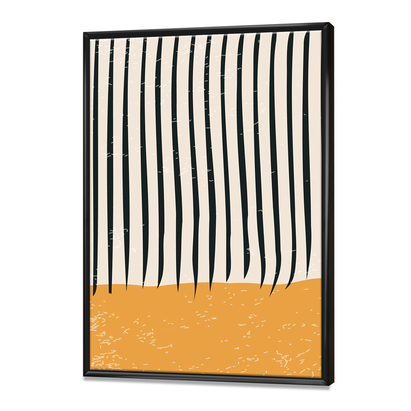 «Minimal Geometric Compostions of Elementary Forms XV», reproduction sur toile, H 32 po x l 24 po x P 1 po