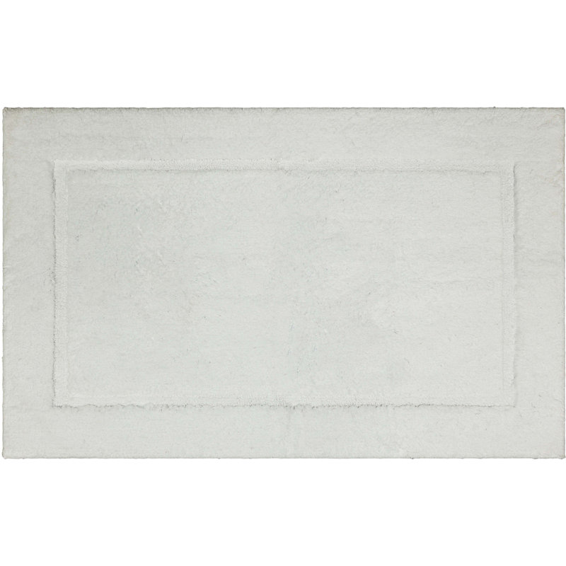 Tapis pour salle de bain Kalb, Blanc, L 21 po x L 34 po
