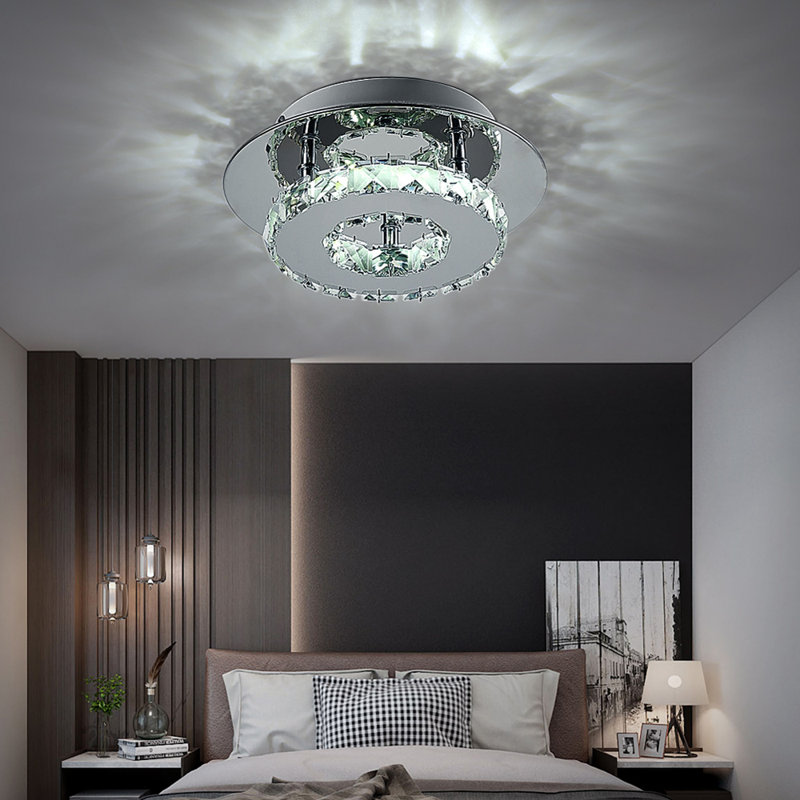 Tarren Glass LED Flush Mount