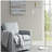 Arch floor lamp with marble base